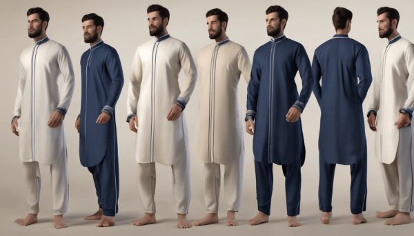 Habillez-vous avec style grâce à un qamis personnalisé homme